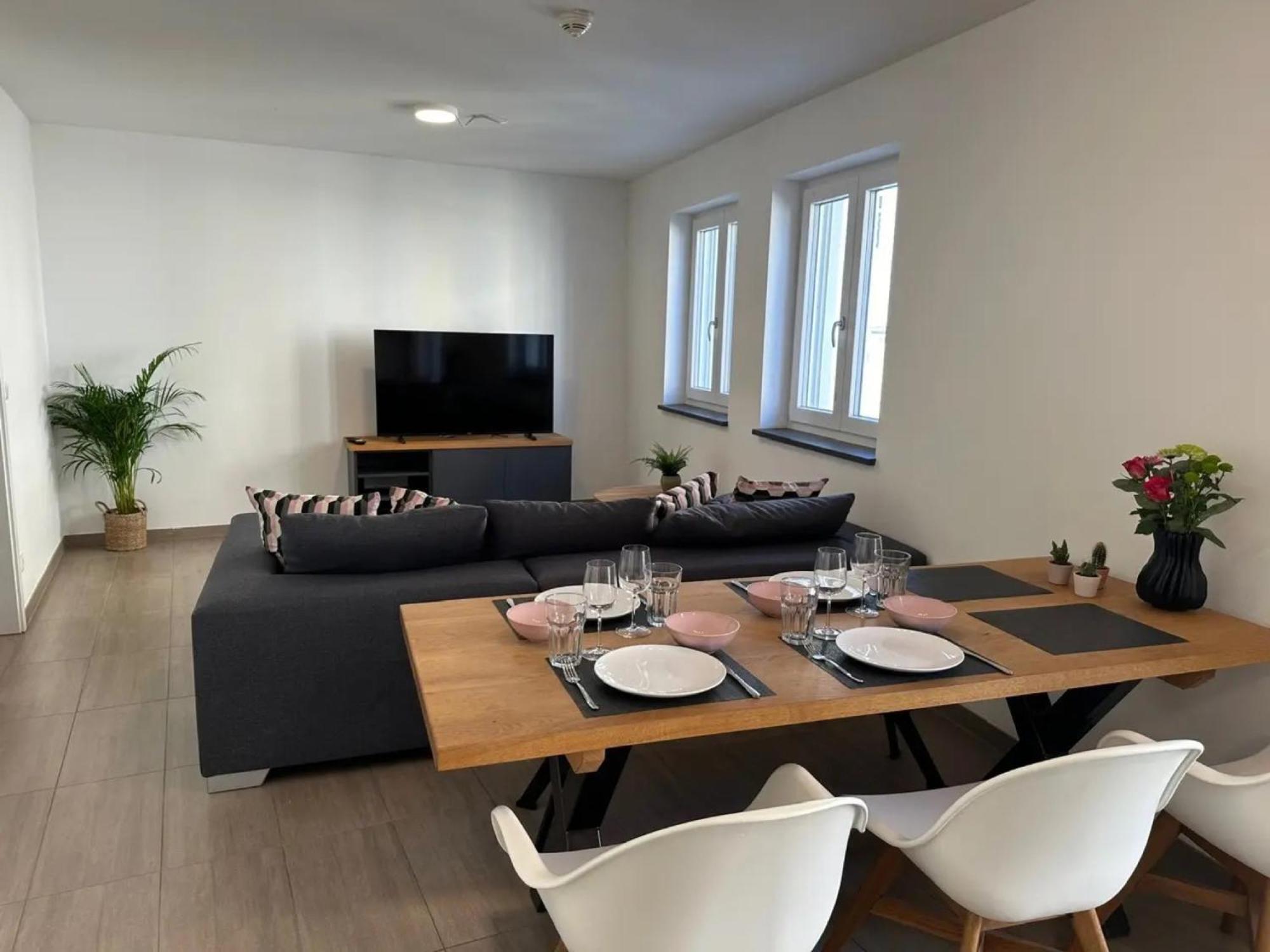 Wohnung 4 Rosenstrasse Cham Dış mekan fotoğraf